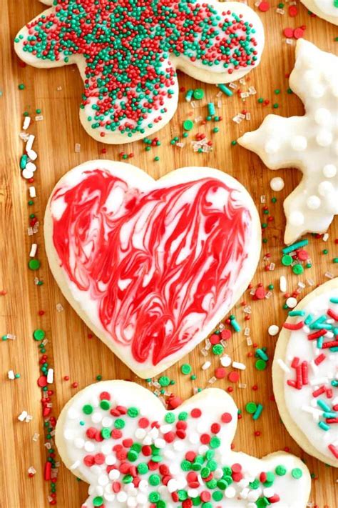 Easy No Chill Cut Out Sugar Cookies The Bakermama