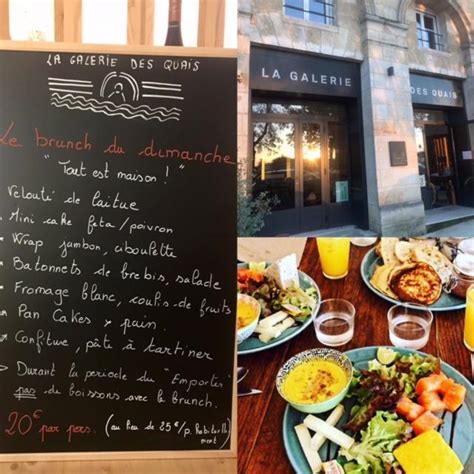 Menu Au La Galerie Des Quais Libourne Restaurant Libourne