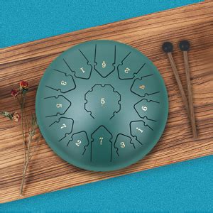 Steel Tongue Drum Kudout Inch Notes C Key Handpan Drum