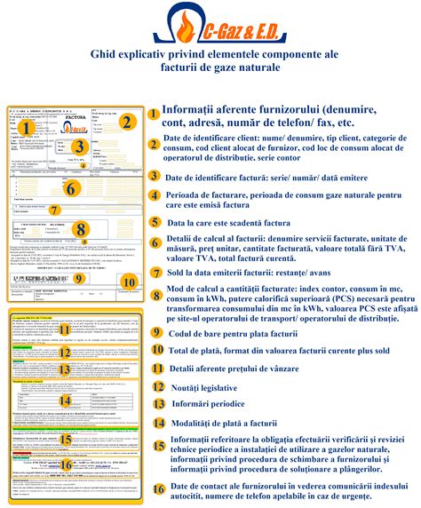 Continutul Facturii Modalitati De Plata C Gaz Energy Distributie