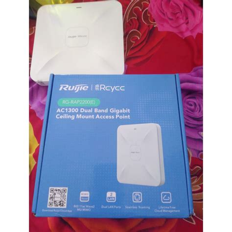 Jual Ruijie Reyee RG RAP2200E Gigabit PoE Access Point Shopee Indonesia