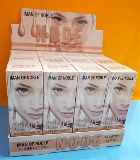 Pre base liquida NUDE Iman of noble Uni Cosméticos