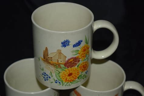 Vintage Coffee Mugs Made In Japan Set Of S Etsy