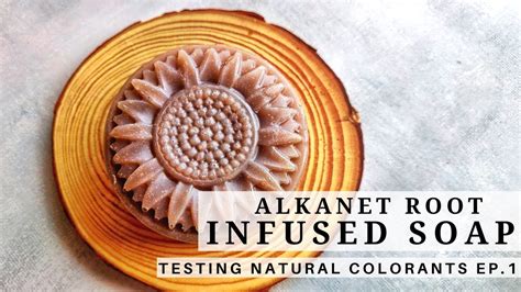 How To Make Alkanet Root Infused Soap Natural Purple Colorant In Soap