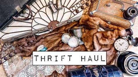 Thrift Haul Picking Thrifting For Antique Acres Goodwill