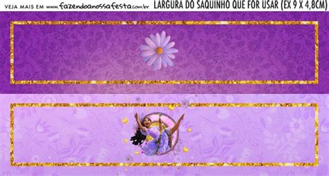 Rotulo Saquinho De Bala Isabela Encanto Disney Fazendo A Nossa Festa