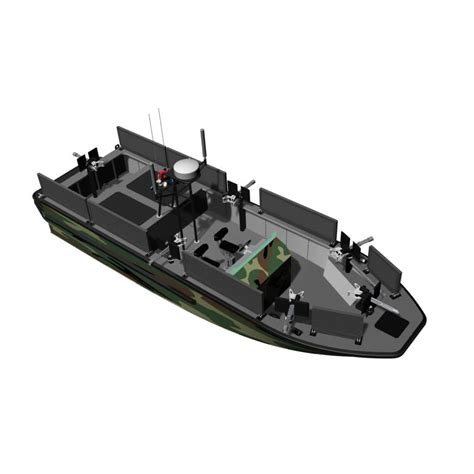 Barco De Vigilancia SHADOWHAWK 10 RR KND Naval Design Barco