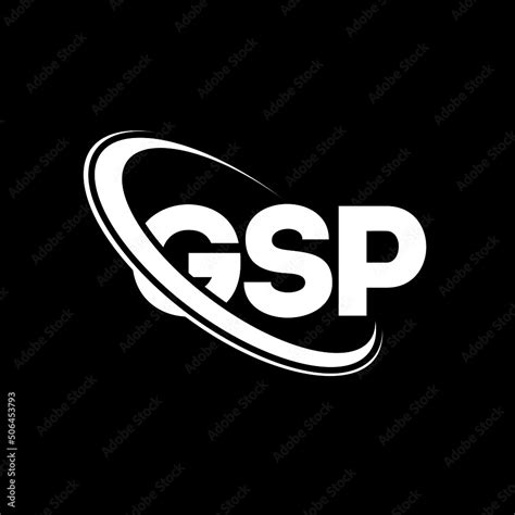 GSP logo. GSP letter. GSP letter logo design. Initials GSP logo linked with circle and uppercase ...