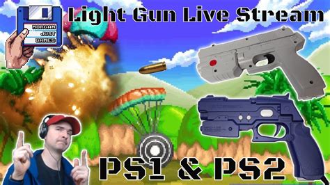 Light Gun Live Stream Time Crisis 1 And 2 Point Blank 1 2 3 Ghoul