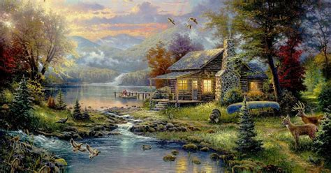 30 Terpopuler Wallpaper Lukisan Alam Hd Gambar Lukisan Riset