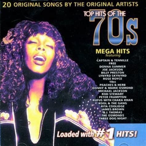 Top Hits Of The 70s Mega Hits 20 Original Songs By The Original