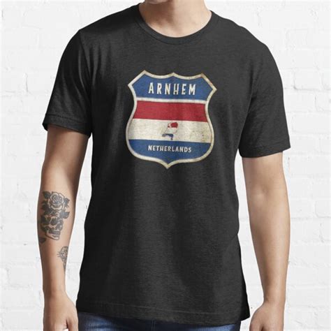 Arnhem Netherlands Coat Of Arms Design T Shirt For Sale By Rocky