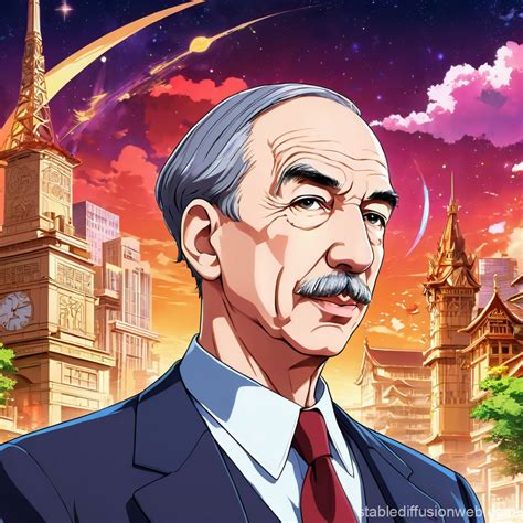 John Keynes Portrait Stable Diffusion Online