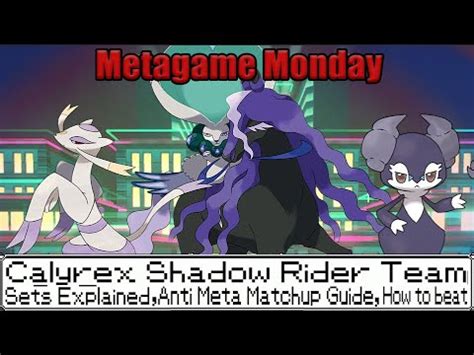 Calyrex Shadow Rider Detailed Team Guide VGC 2021 Series 10