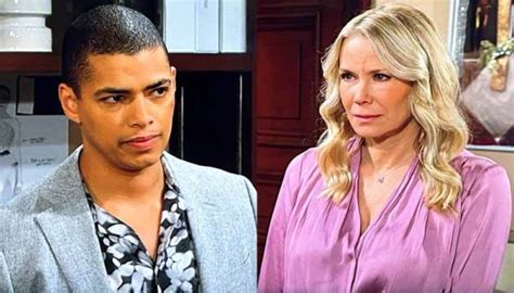 Bold And The Beautiful Scoop May 14 Brooke Confronts Zende Luna