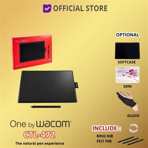 Jual Wacom One By CTL 472 K0 CX Creative Pen Tablet CTL472 CTL 472 KO