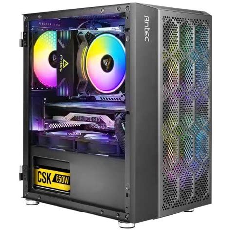 Antec NX200M M ATX ITX Black Case NX200M RGB PCC COMPUTERS