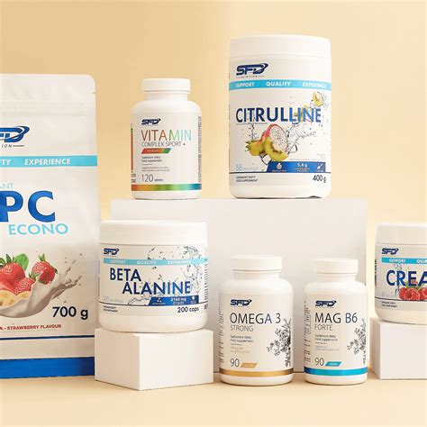 SFD NUTRITION Dietary and workout supplements • LOWEST PRICES ...