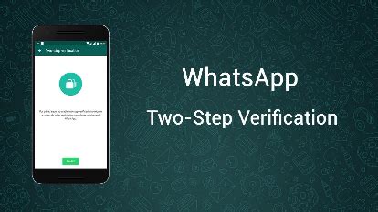 How To Secure Your Whatsapp Using Two Step Verification On Android And