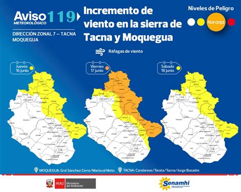 Senamhi Advierte Incremento De Viento En La Sierra De Moquegua Coer Moquegua