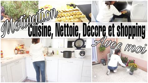 MOTIVATION ORGANISATION CUISINE NETTOIE DÉCORE ET SHOPPING AVEC MOI