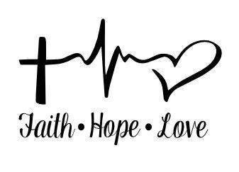 Faith Hope Love - Etsy