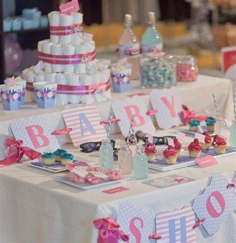 D Co Buffet Baby Shower Fille Baby Shower Filles Pinterest F Te