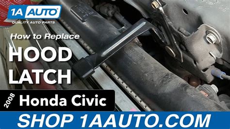 How To Replace Hood Latch On Honda Civic Unlock The Sec