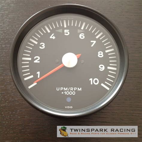 Twinspark 911 RS RSR 10 000 Rev Tachometer TwinSpark Racing