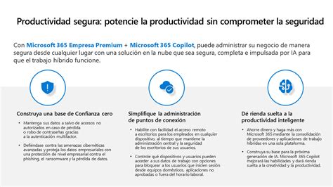 Potenciando La Productividad Y Seguridad Con Microsoft 365 Empresa Premium Reload Innovación