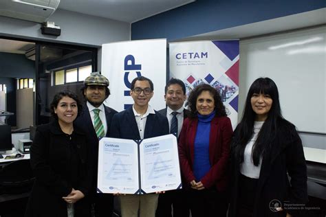 CETAM PUCP Obtiene El Certificado ISO 9001 2015 Departamento De