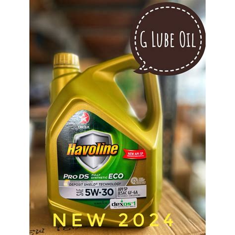 CALTEX Havoline New 2024สงเคราะหแท Pro DS Fully Synthetic ECO5 SAE