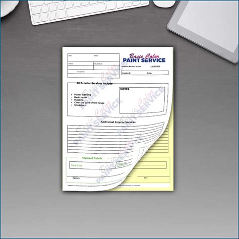 2 Part Carbonless Invoice Forms - Form : Resume Examples #MW9p06N9AJ