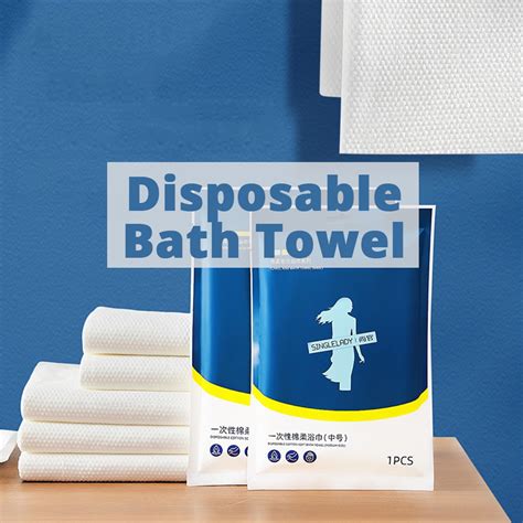 {sg} 1p Disposable Bath Towel 2pcs Disposable Facial Towel Soft No