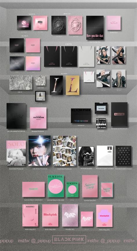 The Wall Is Covered In Many Different Types Of Pink And Black Items