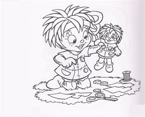 Desenho Da Emilia E A Boneca Para Colorir Imprimir E Desenhar Colorir Me