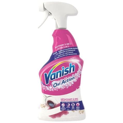 Spray D Tachant Avant Lavage Sec Vanish Le Flacon De Ml Prix