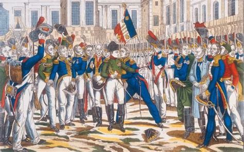 Les adieux de Fontainebleau 20 avril 1814 Napoléon ier