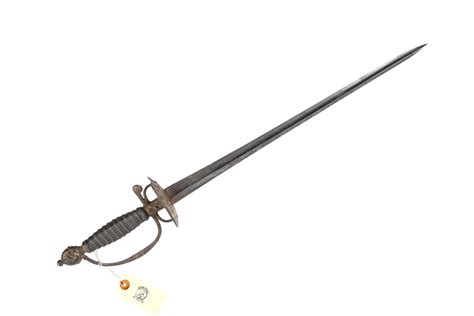 At Auction 18th Century Italian Short Sword Ex Christies