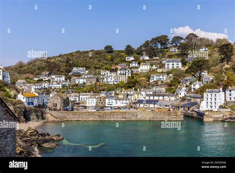 The Charming And Picturesque Fishing Village Of Polperro In South East