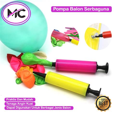 Jual Pompa Balon Tangan Manual Pompaan Udara Manual Hand Pump Alat Tiup