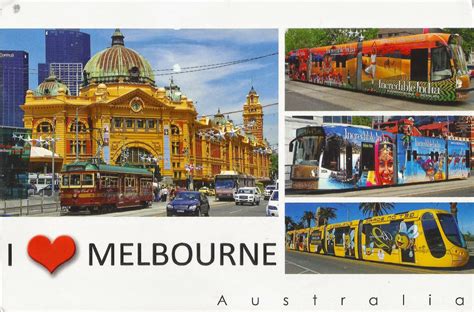 Janne's Postcards.: #838 Melbourne, Australia