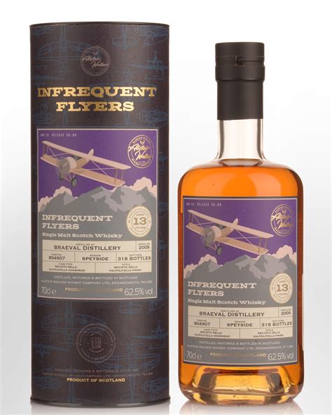 2009 Infrequent Flyers Braeval Single Cask No 804907 13 Year Old Cask