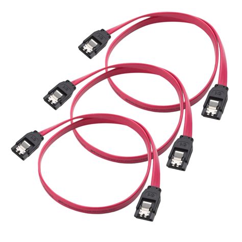 3 Pack Straight SATA III Cable