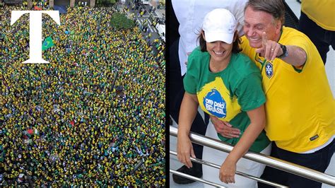 Im A Victim Jair Bolsonaro Tells Crowds Amid ‘coup Inquiry Youtube