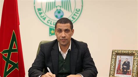 Maroc Mohamed Boudrika Le Patron Du Raja Arr T La Roport De