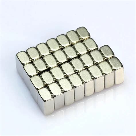 30pcs Lot N35 Bulk Super Strong Strip Block Bar Magnets Rare Earth