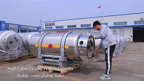 High Pressure Vessel Lng Truck Lng Vehicle Fuel Tanks For Trucks Cryogenic Cylinder China Gas