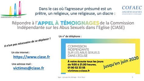 Présentation sur les abus sexuels dans l enseignement catholique