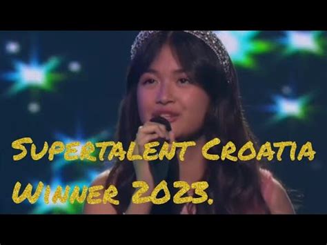 Chriztel Aceveda Winner Of Croatian Supertalent Gottalent